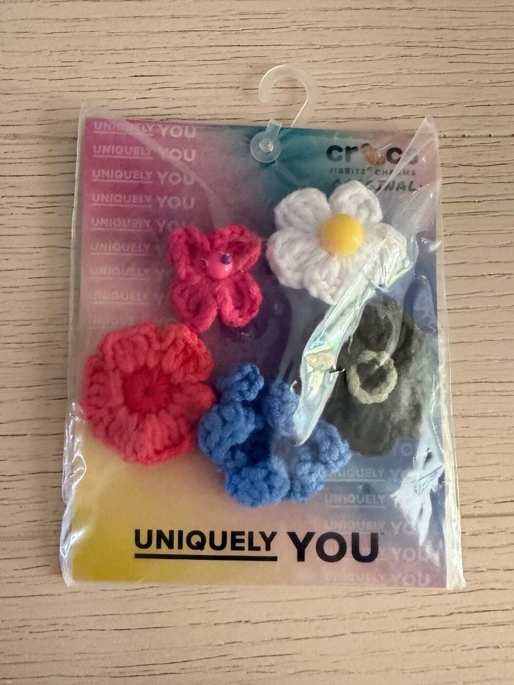 Crocs Jibbitz Crochet Floral Mix 5-Pack Charms